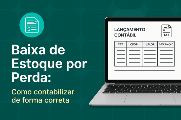 Entenda como fazer a baixa de estoque por perda de forma correta e segura. Veja exemplos de lançamentos contábeis, modelo de nota fiscal simbólica e regras fiscais de ICMS, IPI, PIS e COFINS para 2025."